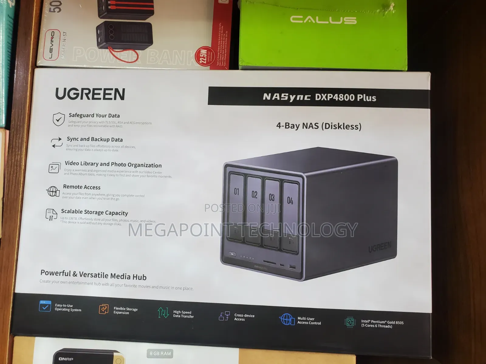 UGREEN NASync DXP4800 Plus 4-Bay High-Performance NAS