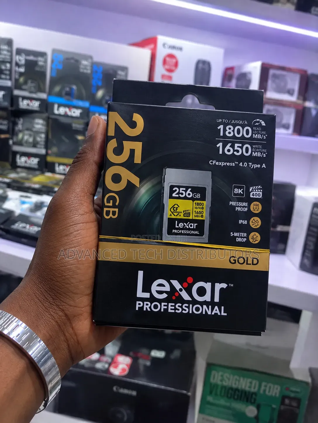 Lexar 256gb Cf Express 4.0 Type a Gold