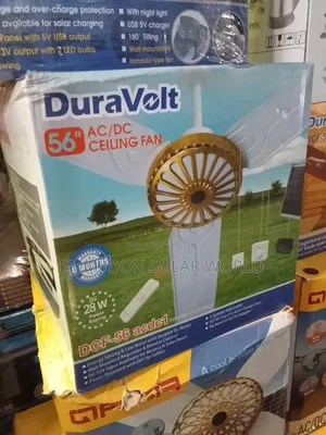Dura Volt 56'AC/Dc Ceiling Fan