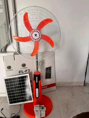 18inches Solar Rechargeable Fan