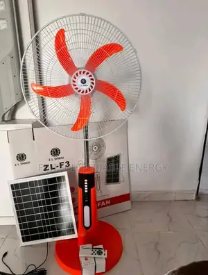 18inches Solar Rechargeable Fan