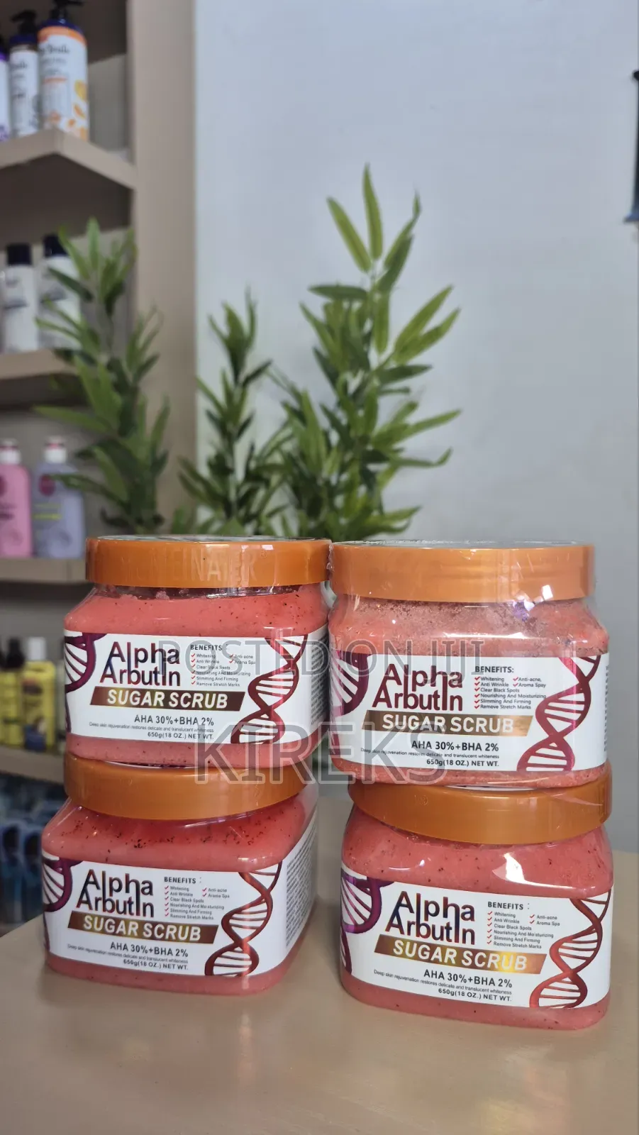 Alpha Arbutin Sugar Scrub