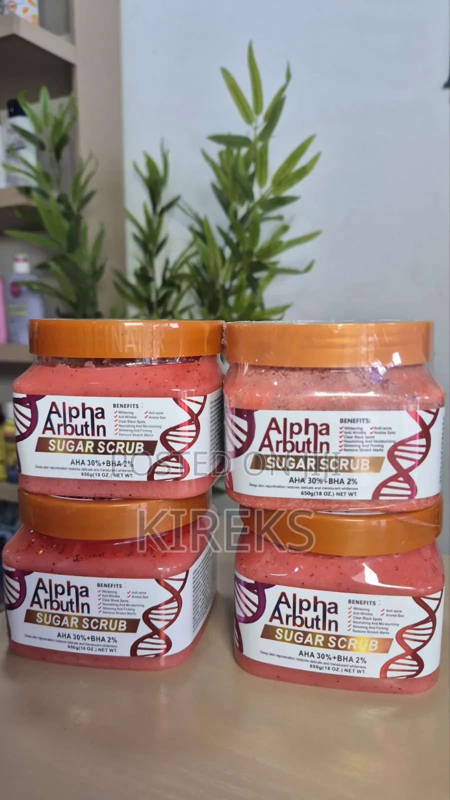 Alpha Arbutin Sugar Scrub
