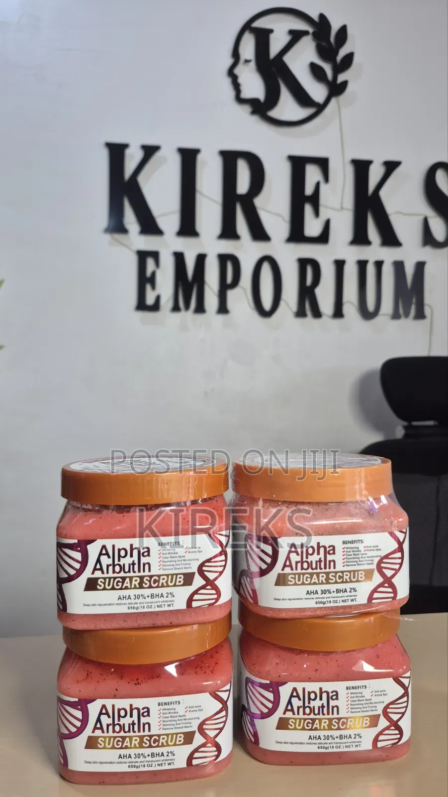 Alpha Arbutin Sugar Scrub