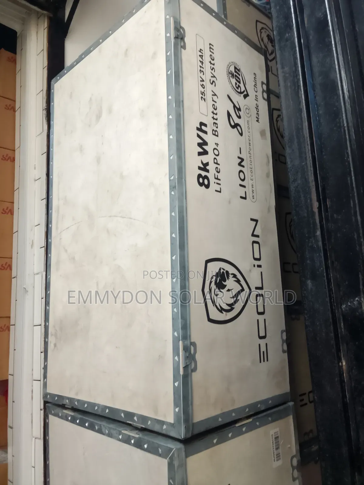 ECOLION Solar Lithium Battery 8kwh 24v