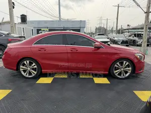 Mercedes-Benz CLA-Class CLA 250 4MATIC Sedan 2015 Red