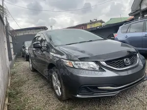 Honda Civic Sedan LX 2013 Gray