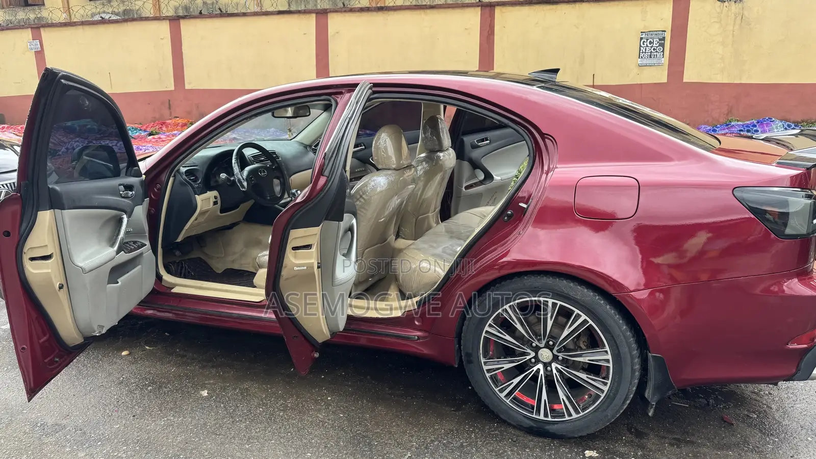 Lexus IS 250 2008 Red