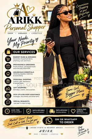 Personal Shopping Errand Services | Lagos Nearby Areas