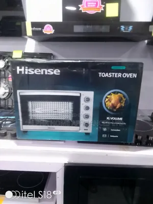 Hisense Toaster Oven 48L Silver Colour
