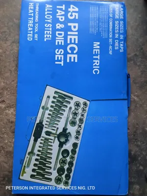 45pc Metric Tap and Dies Set