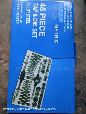 45pc Metric Tap and Dies Set