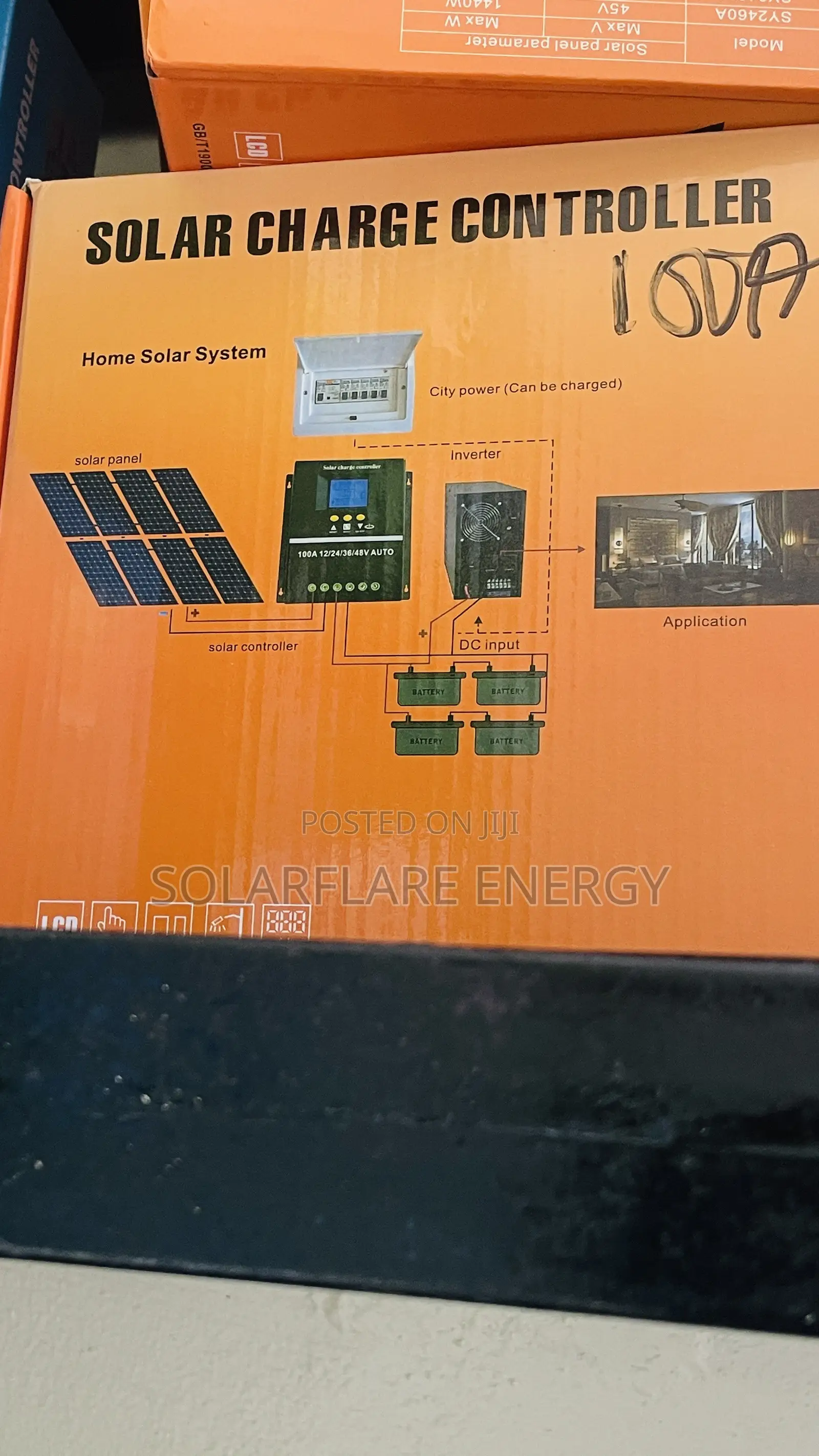 100ah MPPT Solar Charge Controller