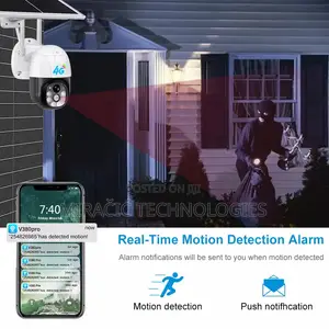 Single Lens 4G Solar CCTV Camera V380