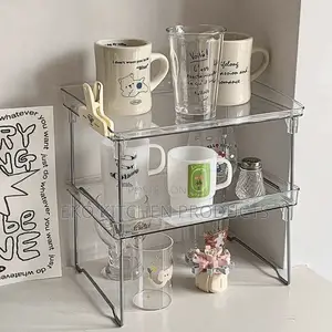 Two Pieces Foldable Perfume Rack Organizer