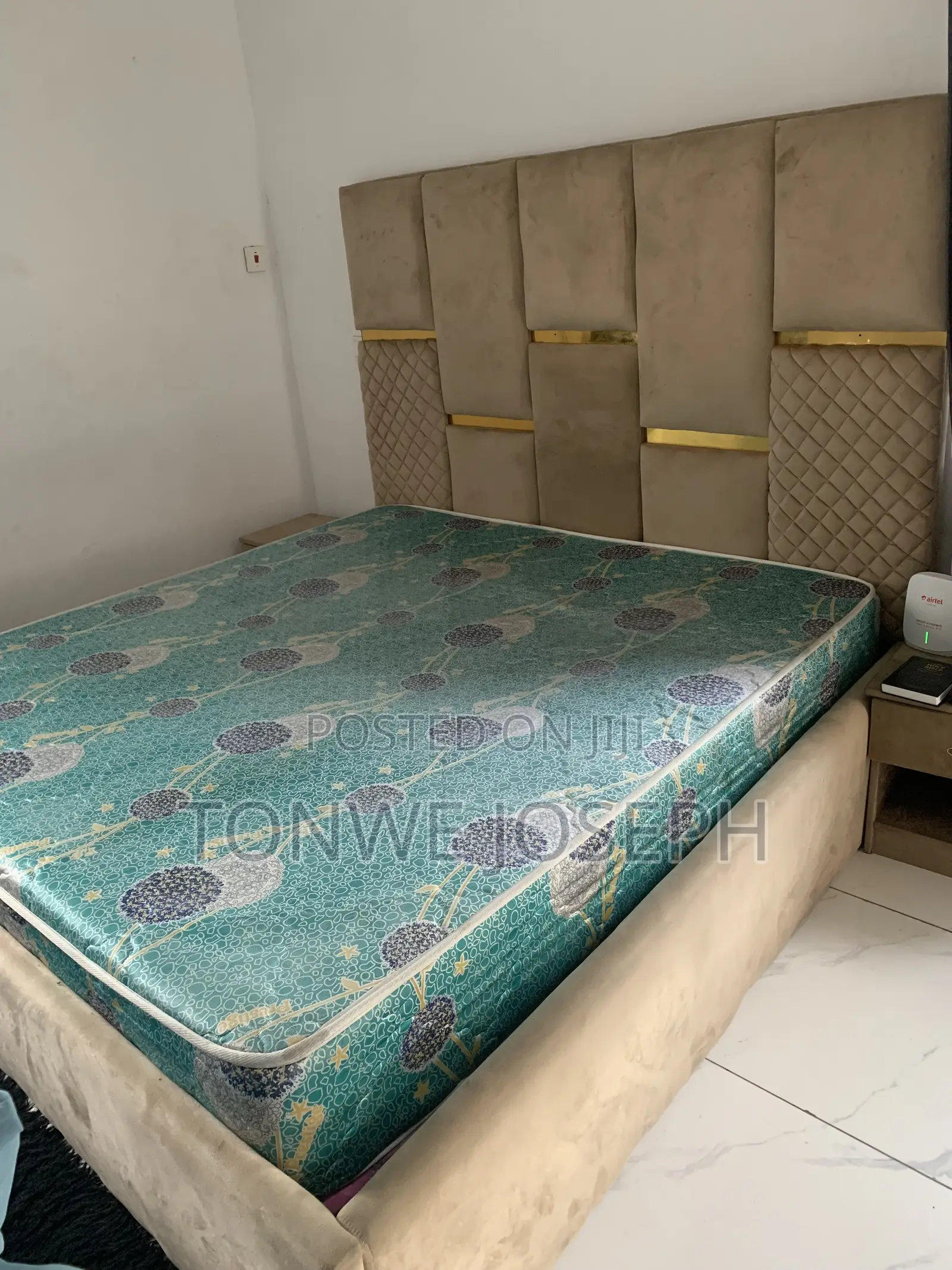 Bed and Frame