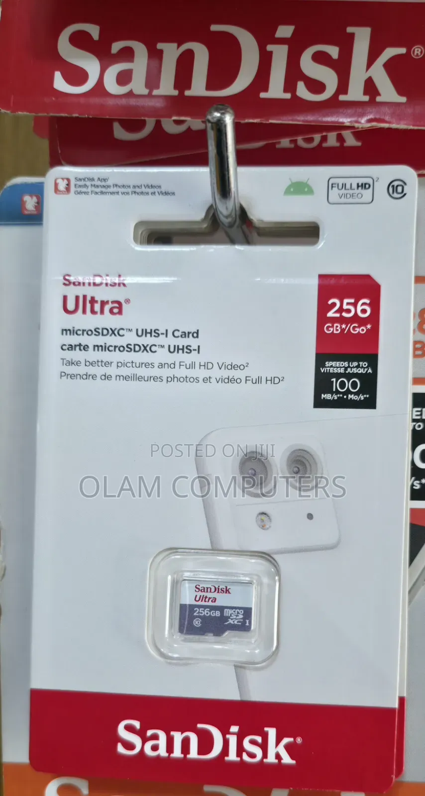 SanDisk Ultra microSD UHS-I 256GB