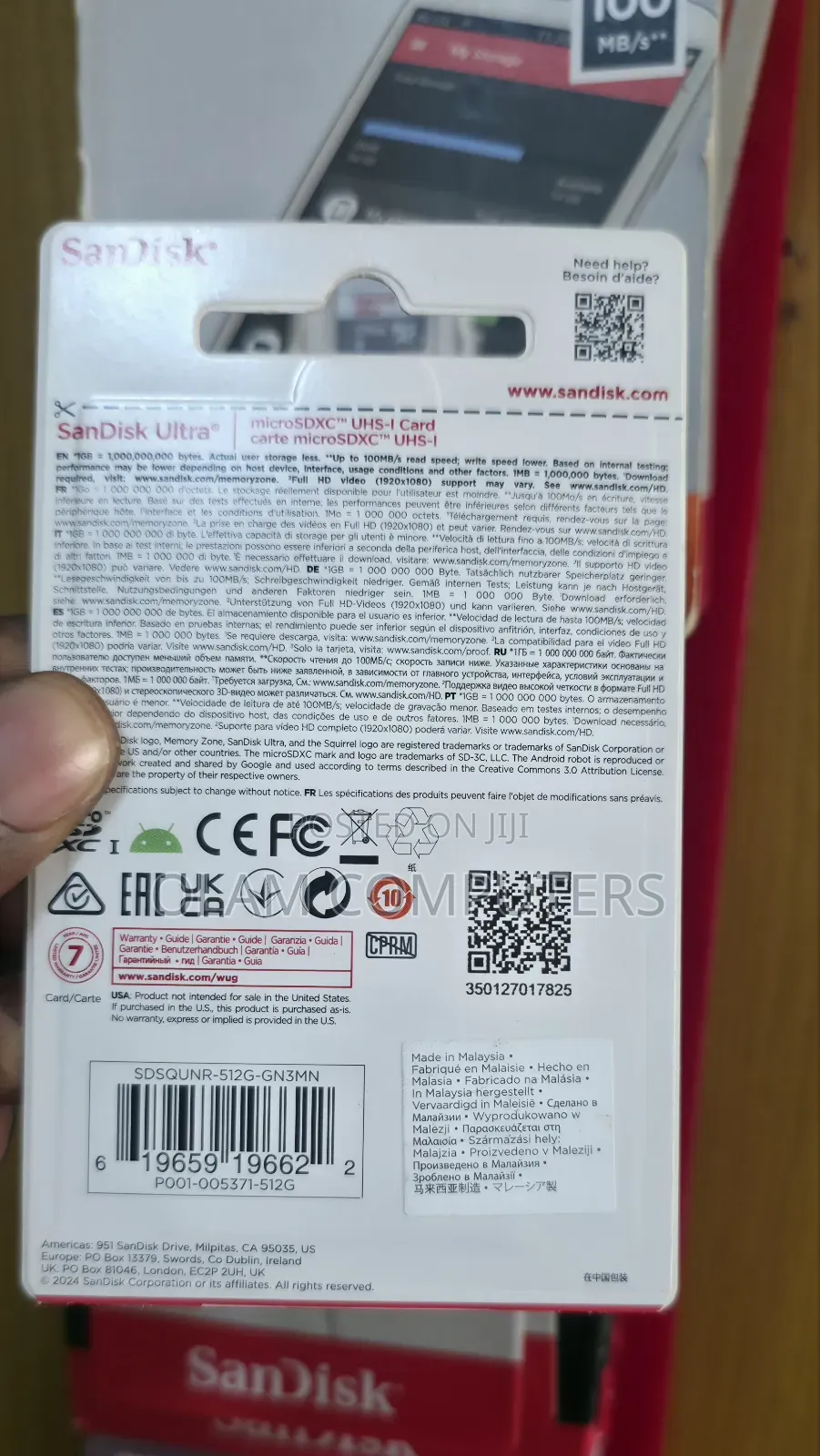 SanDisk Ultra microSD UHS-I 256GB