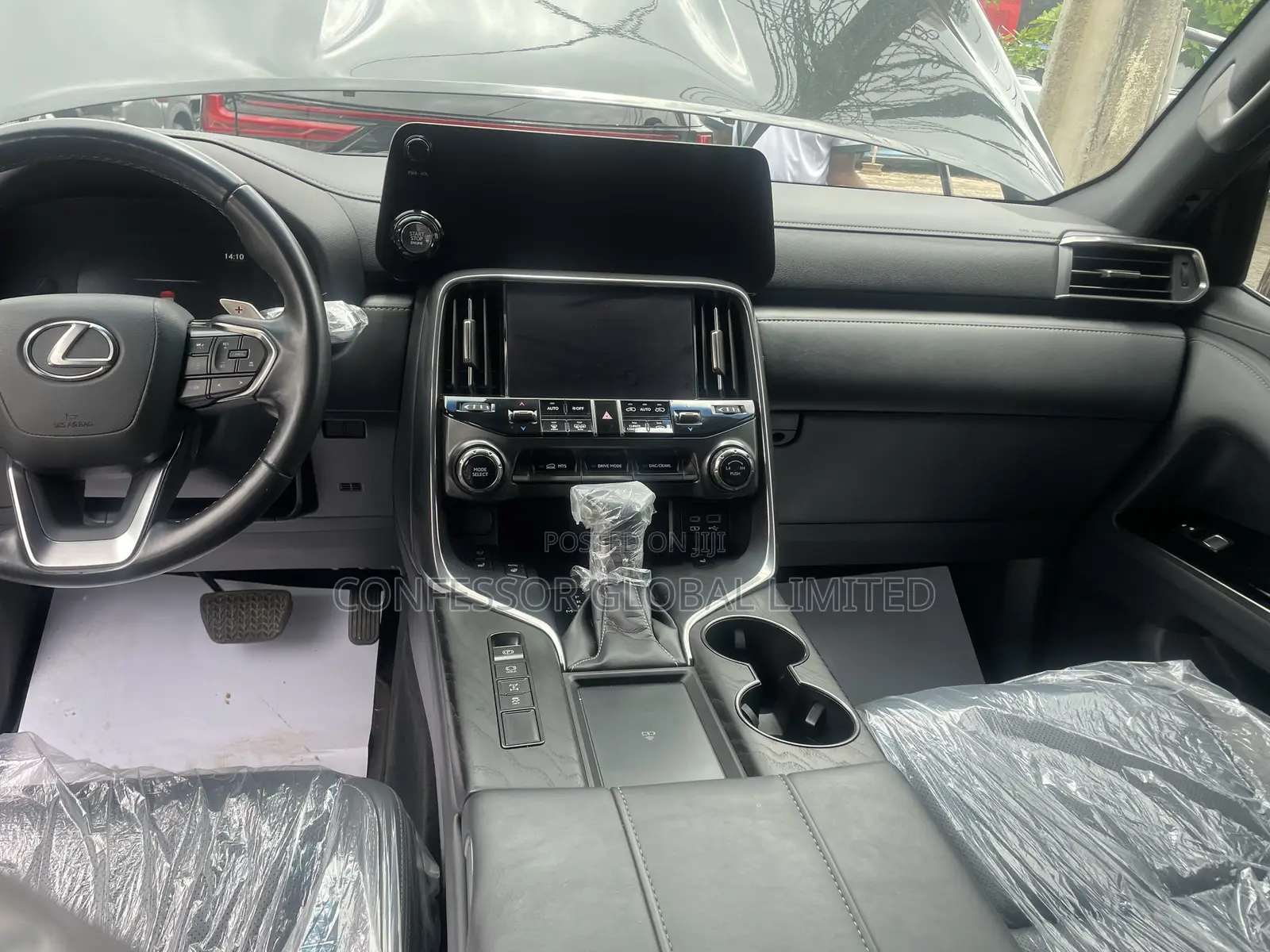 New Lexus LX 600 2023 Black