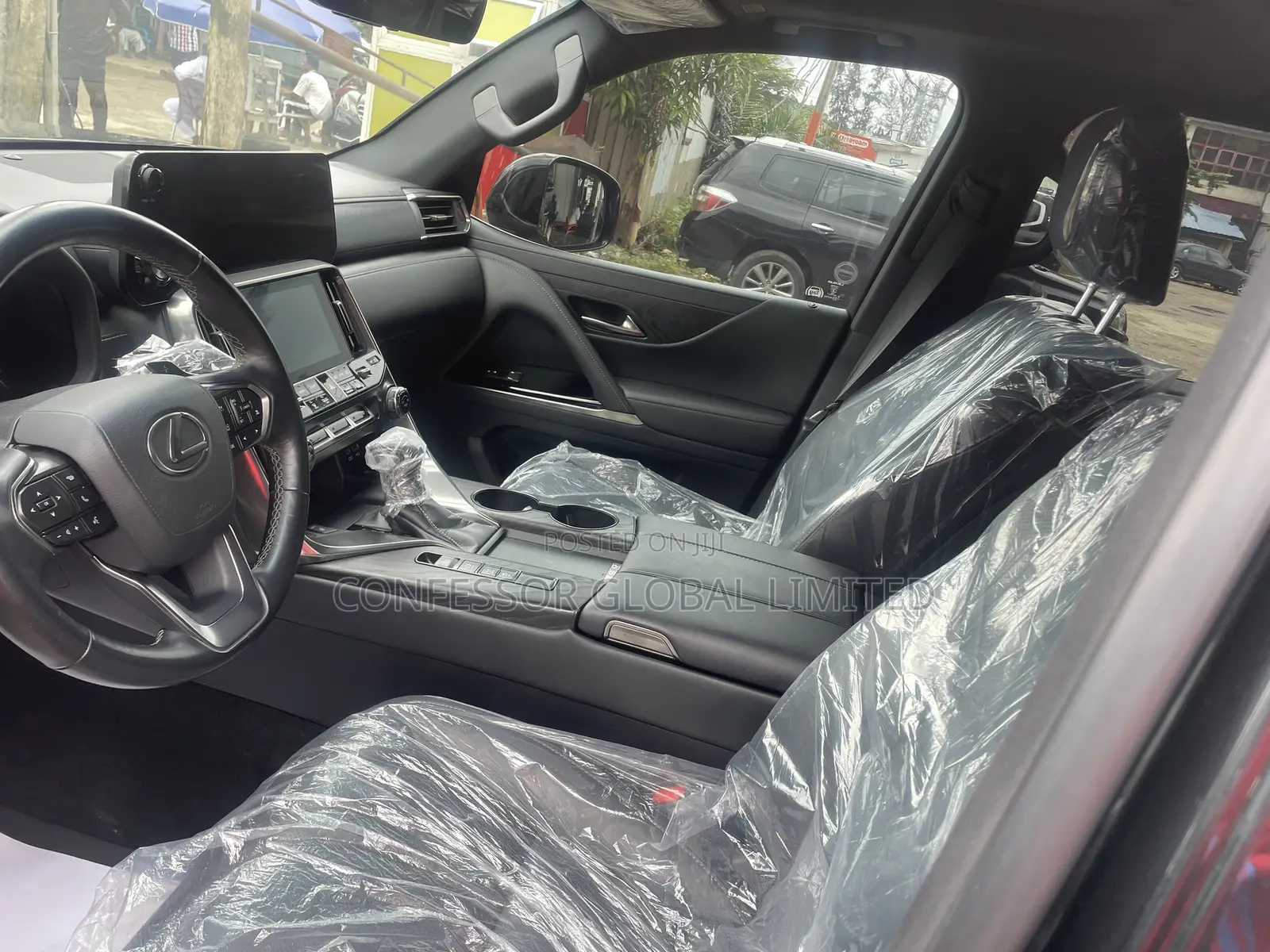 New Lexus LX 600 2023 Black