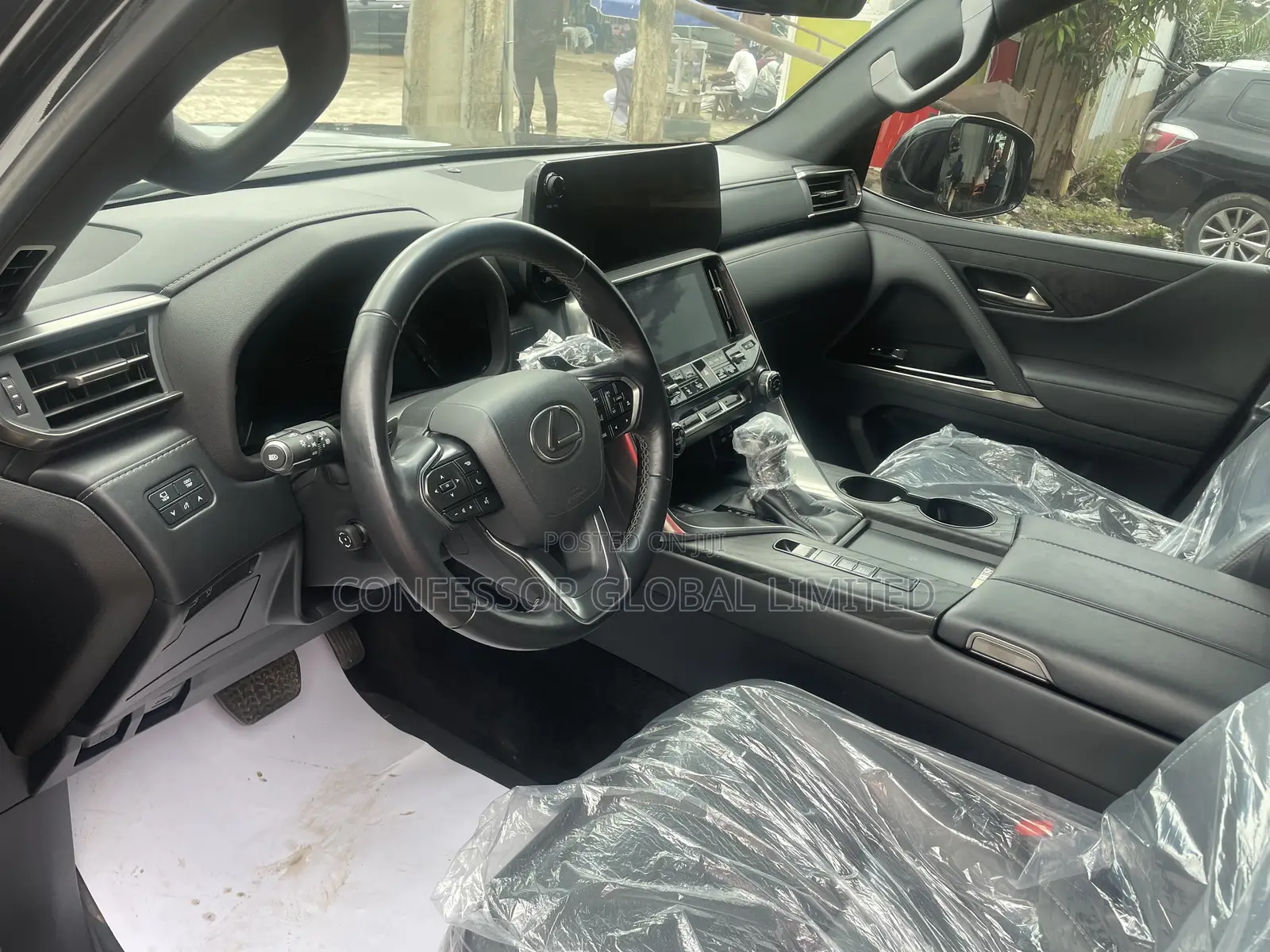 New Lexus LX 600 2023 Black