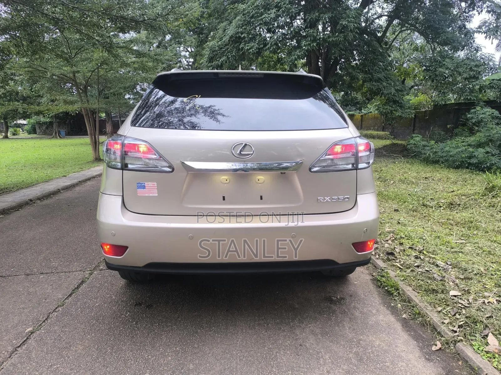 Lexus RX 2012 Gold