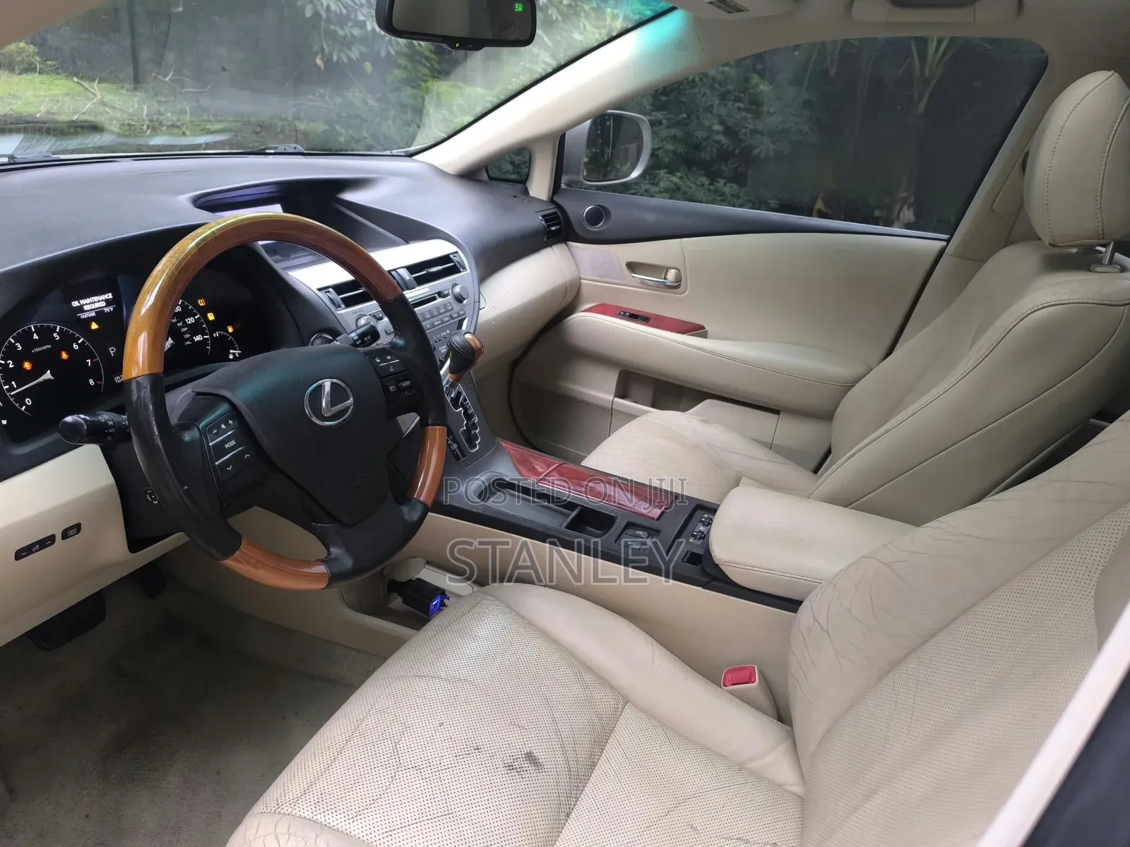 Lexus RX 2012 Gold