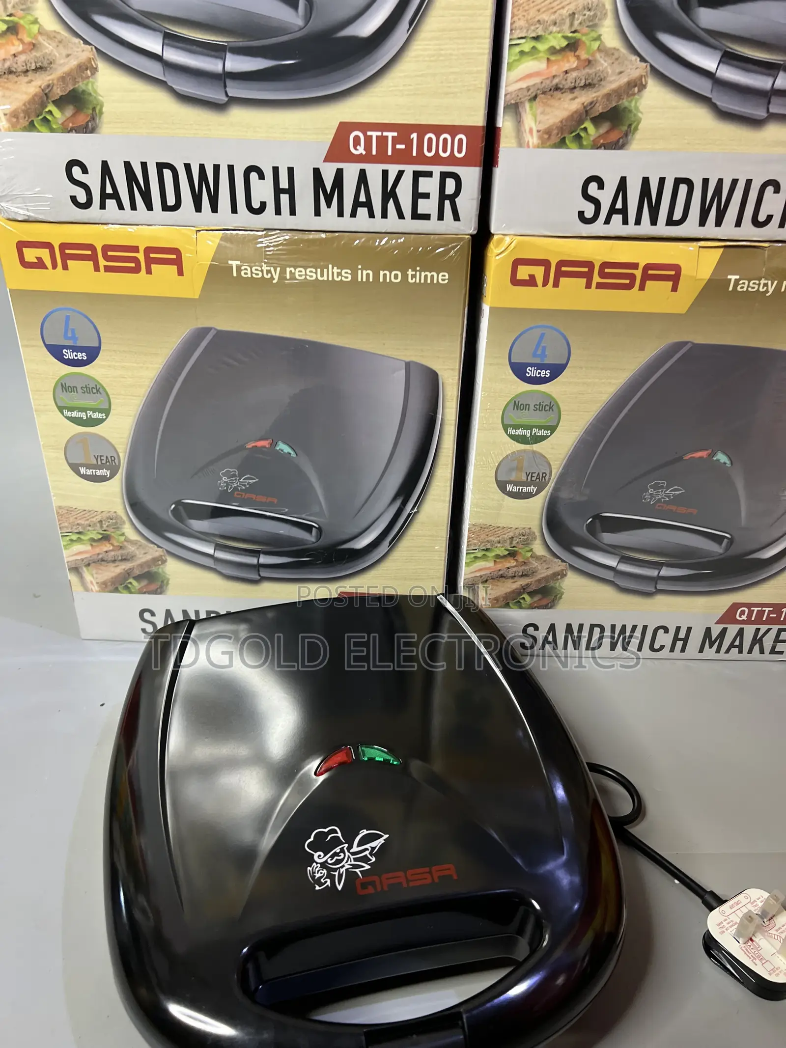 Qasa Sandwich Maker 4phase