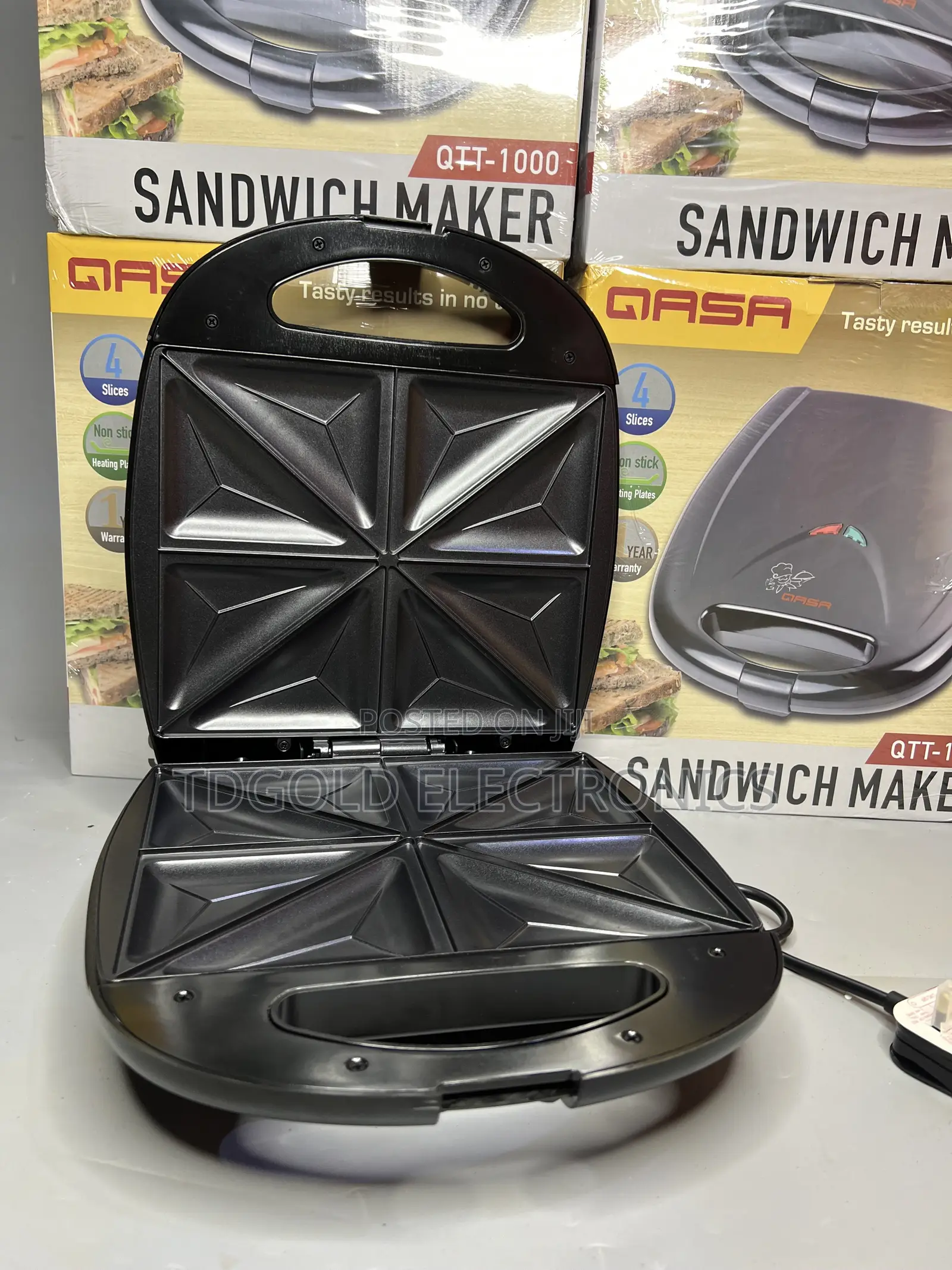Qasa Sandwich Maker 4phase