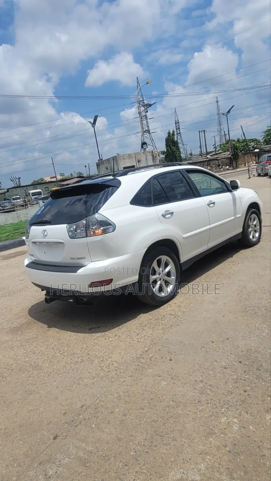 Lexus RX 350 AWD 2009 White