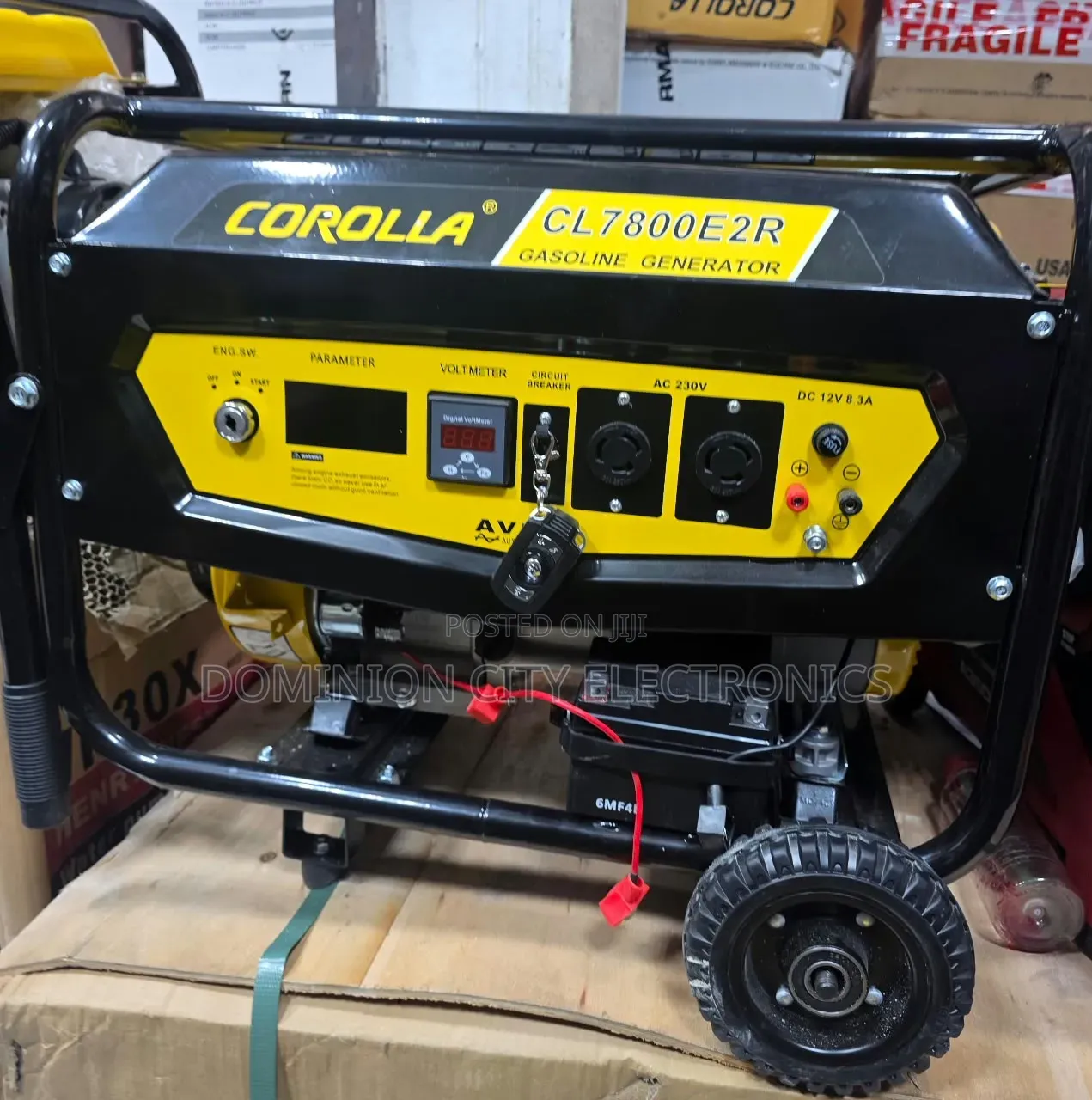 4.5kva Corolla Remote Control Petrol Generator 100%copper Coil