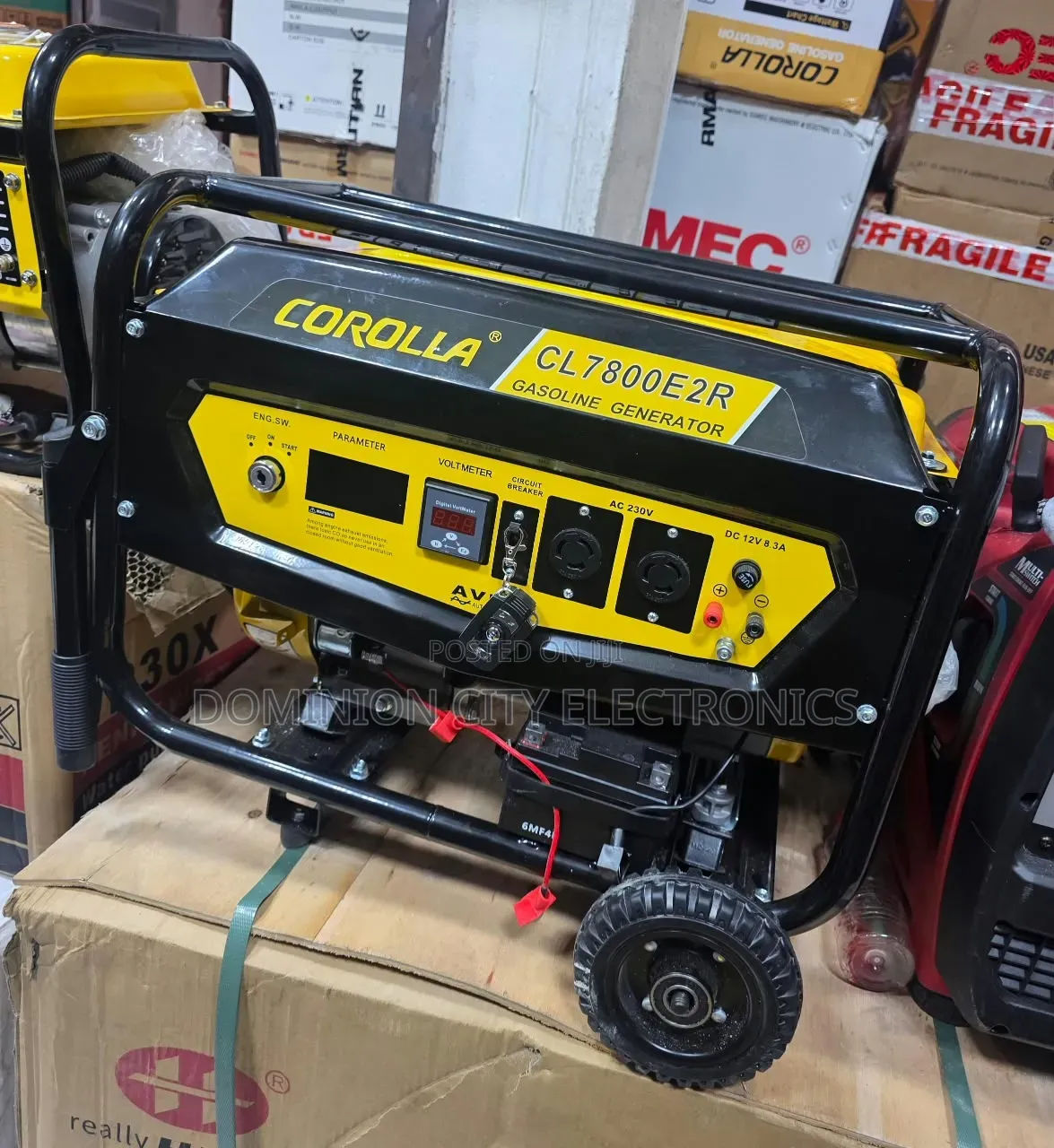 4.5kva Corolla Remote Control Petrol Generator 100%copper Coil