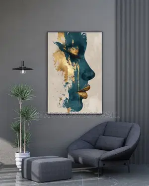 Abstract Face Wall Art Frame