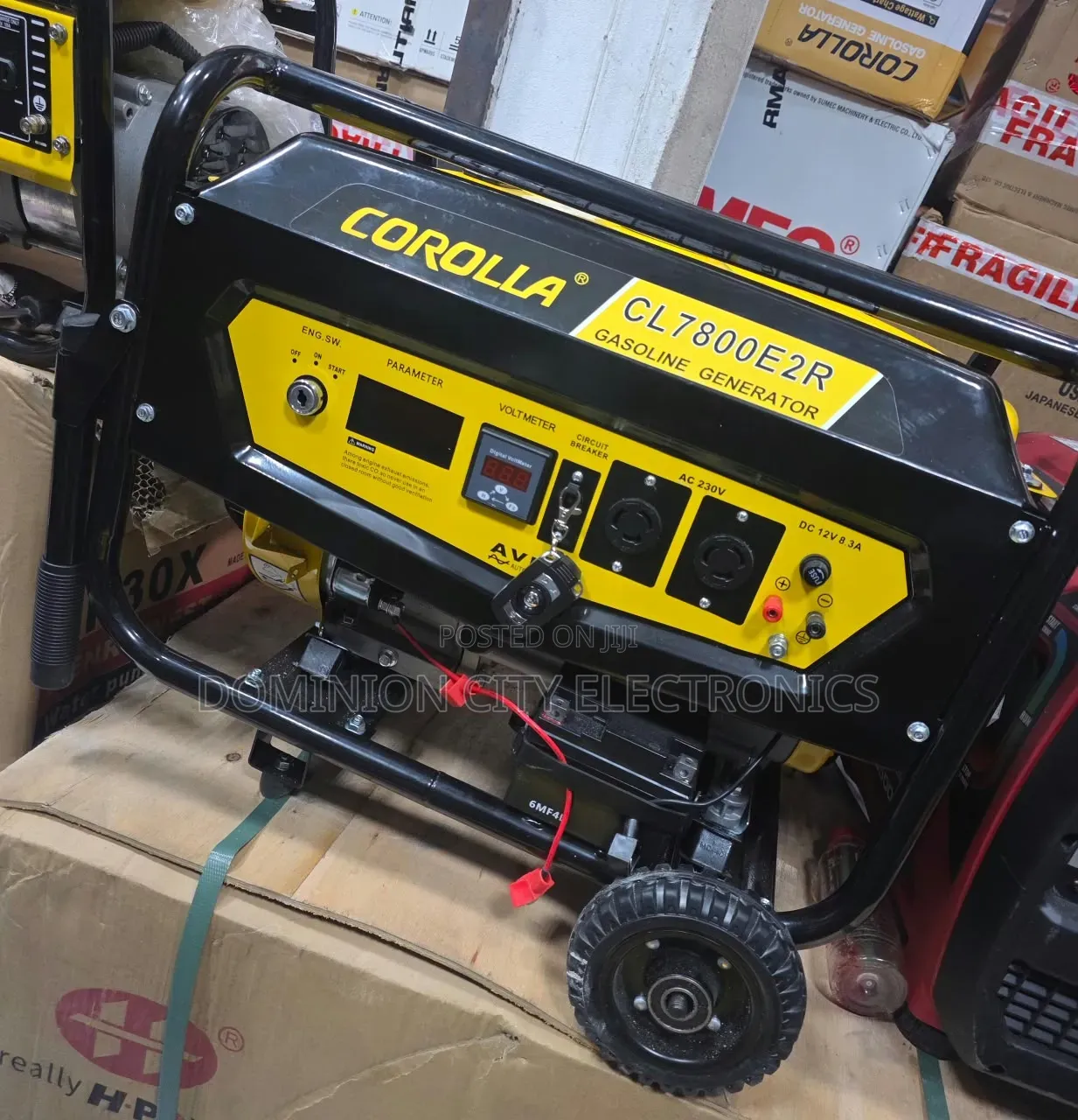 《》High Quality Corolla Remote Control Petrol Gen 4.5kva Copper Coil