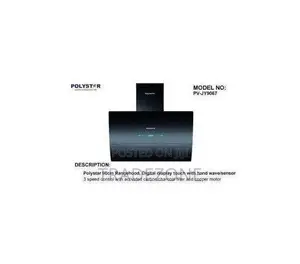 Polystar 90CM Tempered Glass Range Hood PV-JY9067