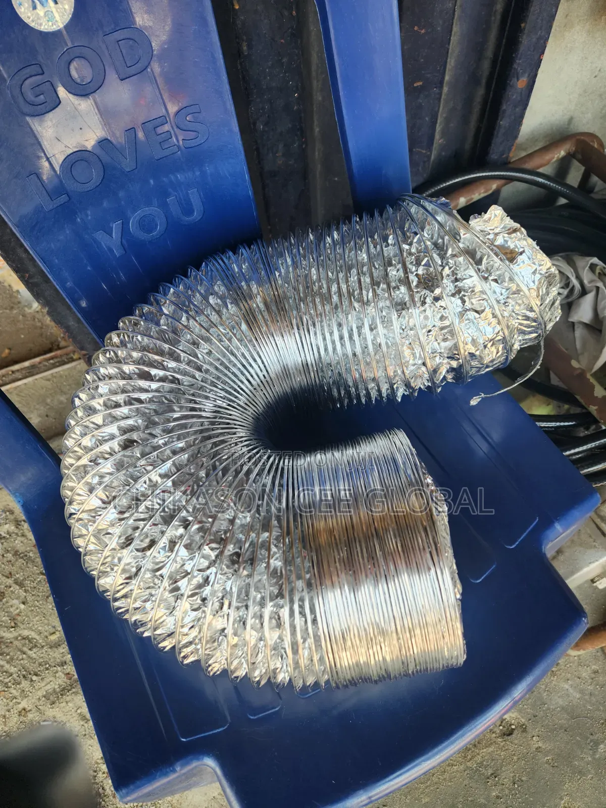 4" X 7.5M Duct Vent Valiant Flexable Hose