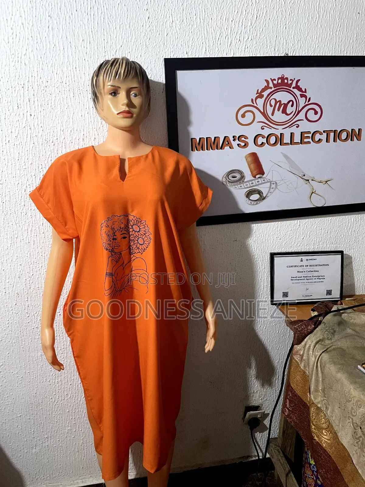 Free Fabric Stickers Gown