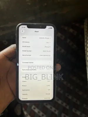 Apple iPhone 11 128 GB Black