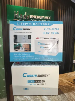 Cworth Energy 2kWh 12.8V LiFePO4 Lithium Battery
