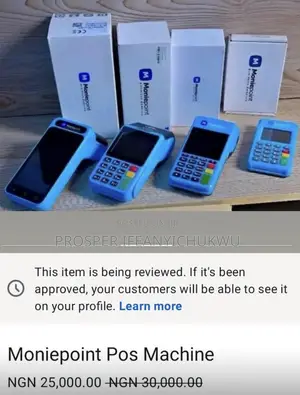 Moniepoint Pos Machine
