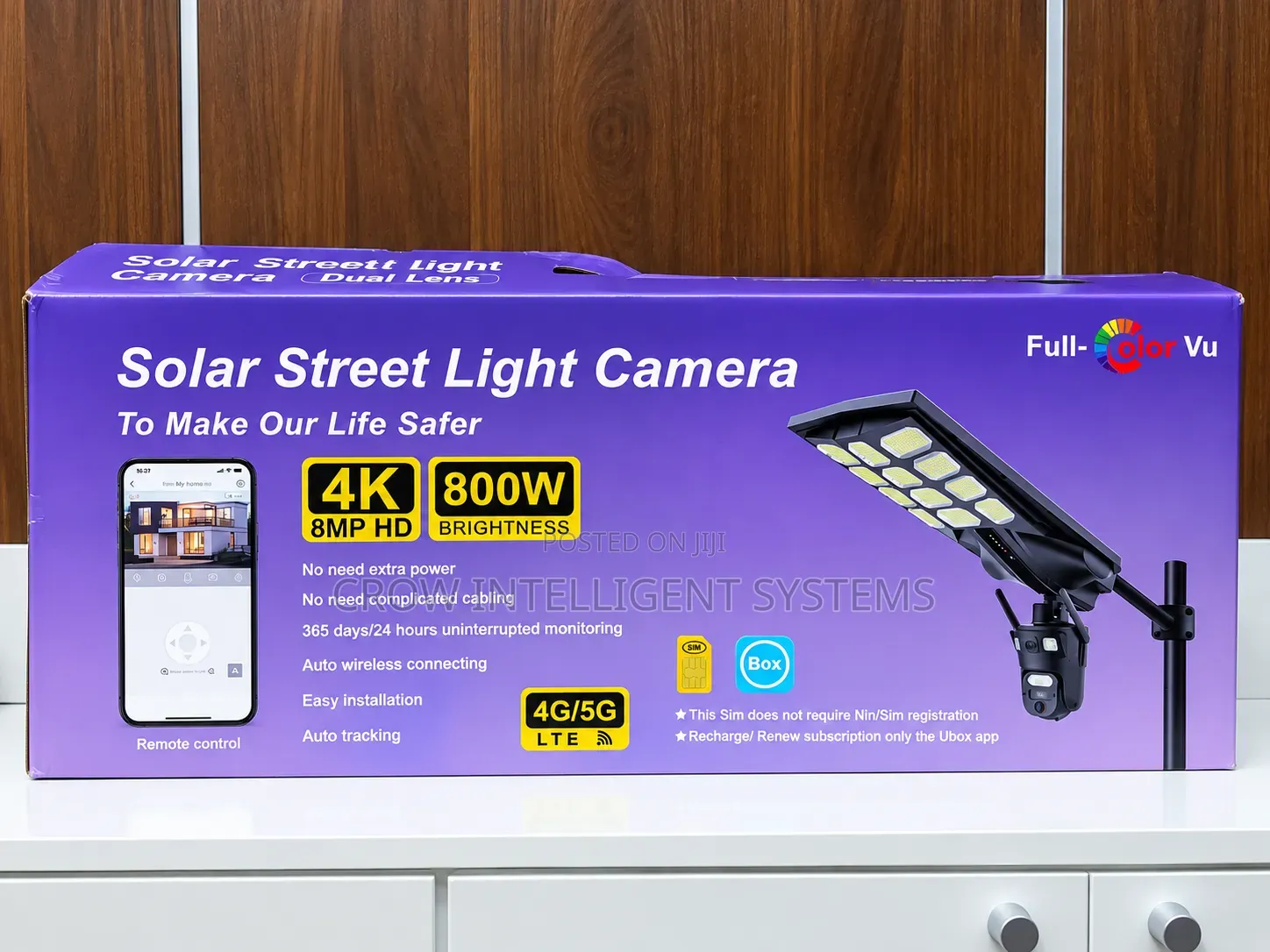 Solar Street Light Camera