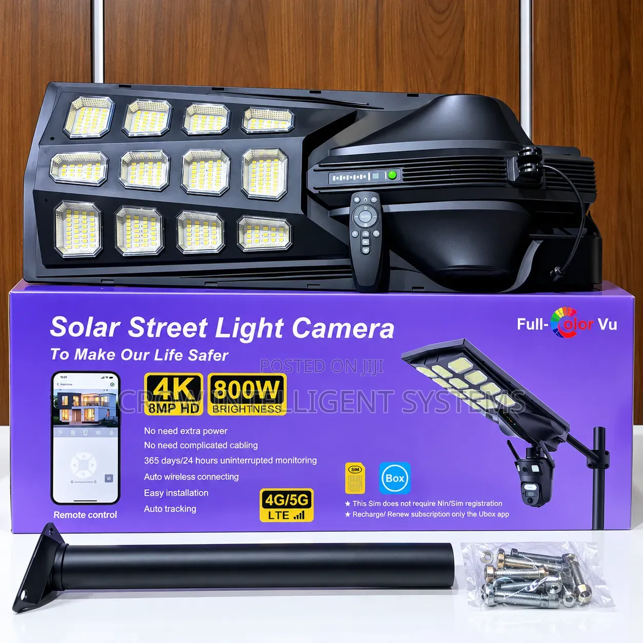 Solar Street Light Camera