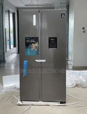 Hisense 529L Side-by-Side Refrigerator With Water Dispenser