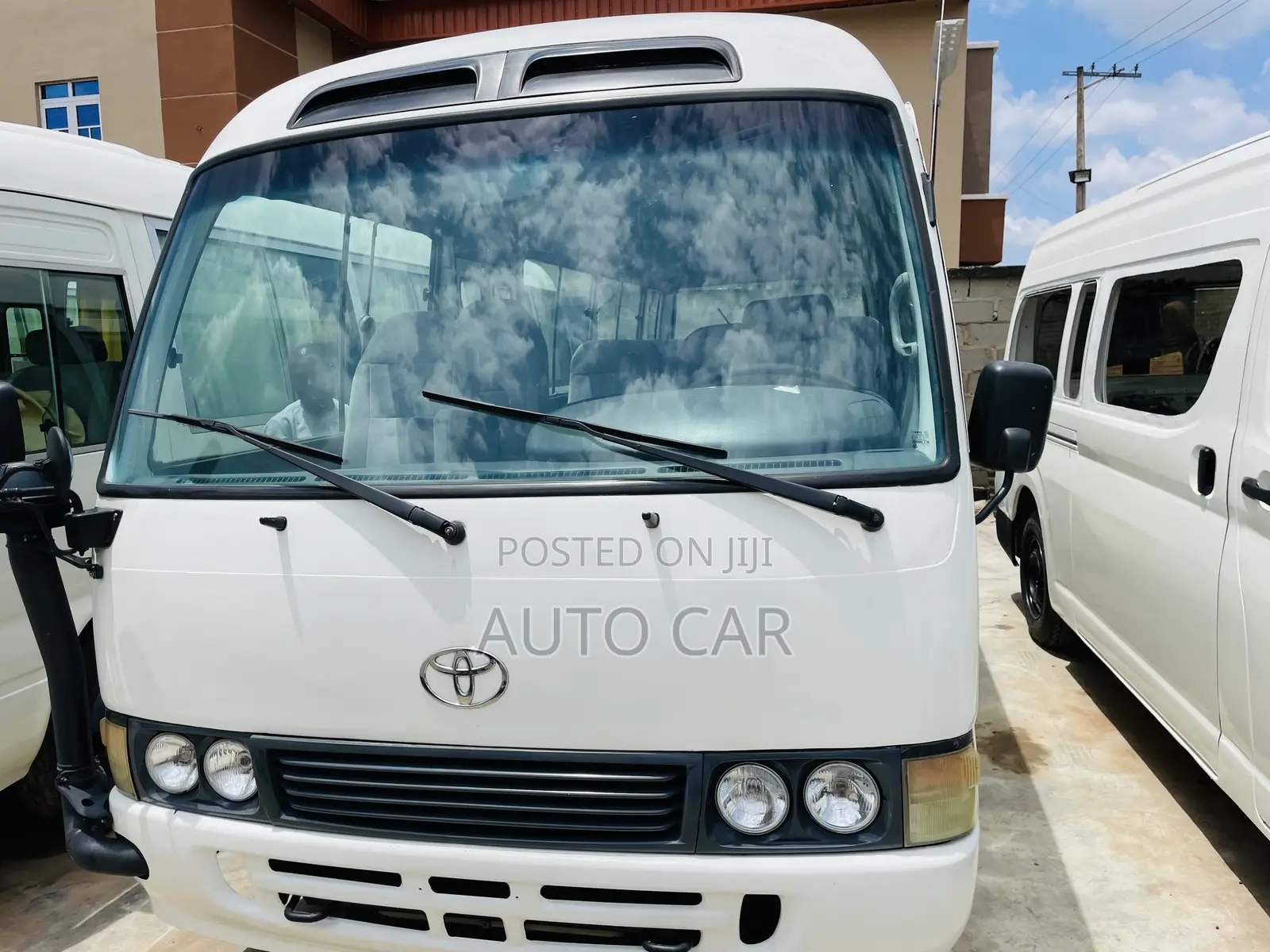Toyota Coaster 2015 White