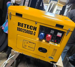 10.5kva Retech Three Phase Diesel Soundproof Generator 2years Wty