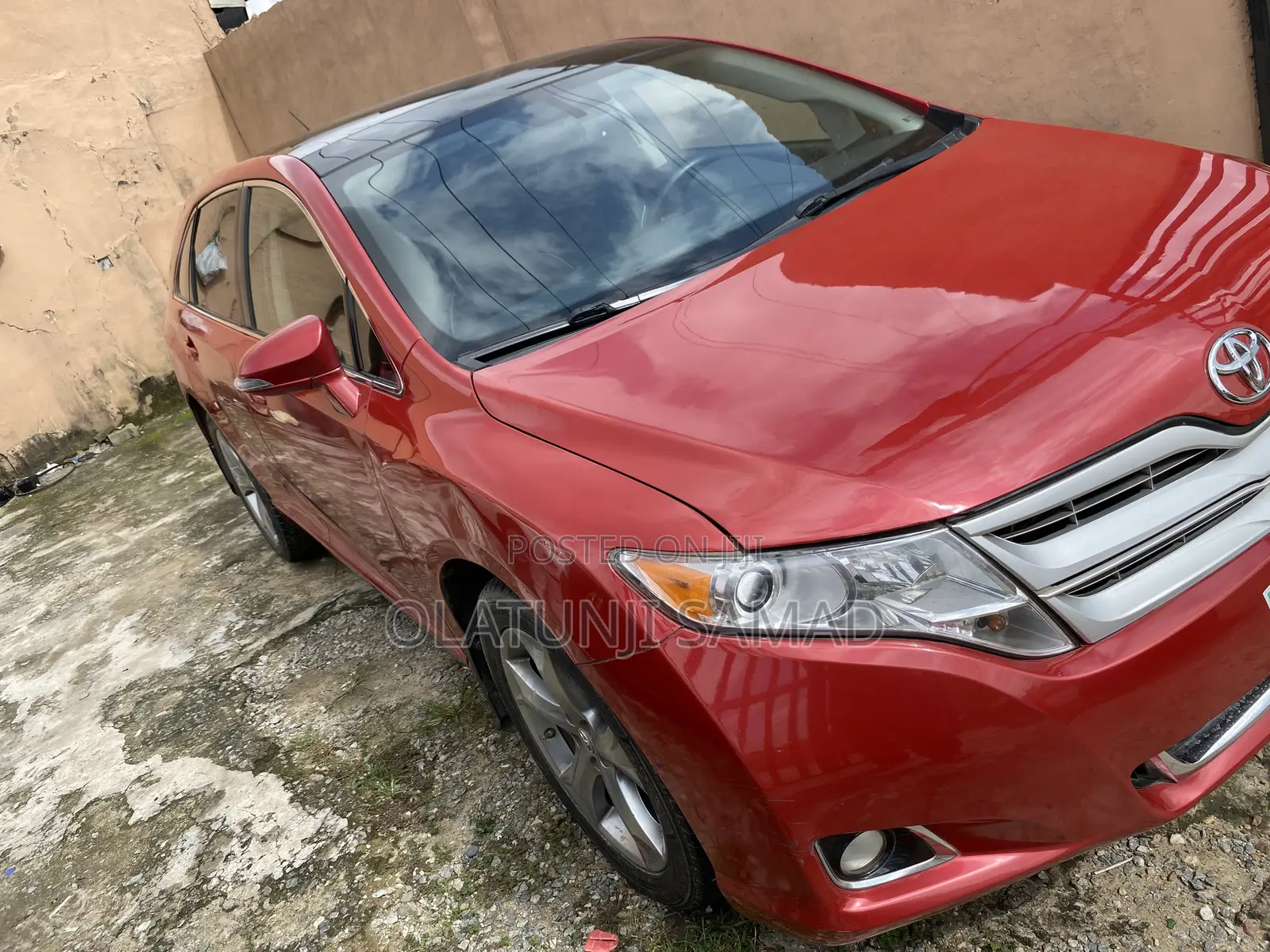 Toyota Venza 2014 Red
