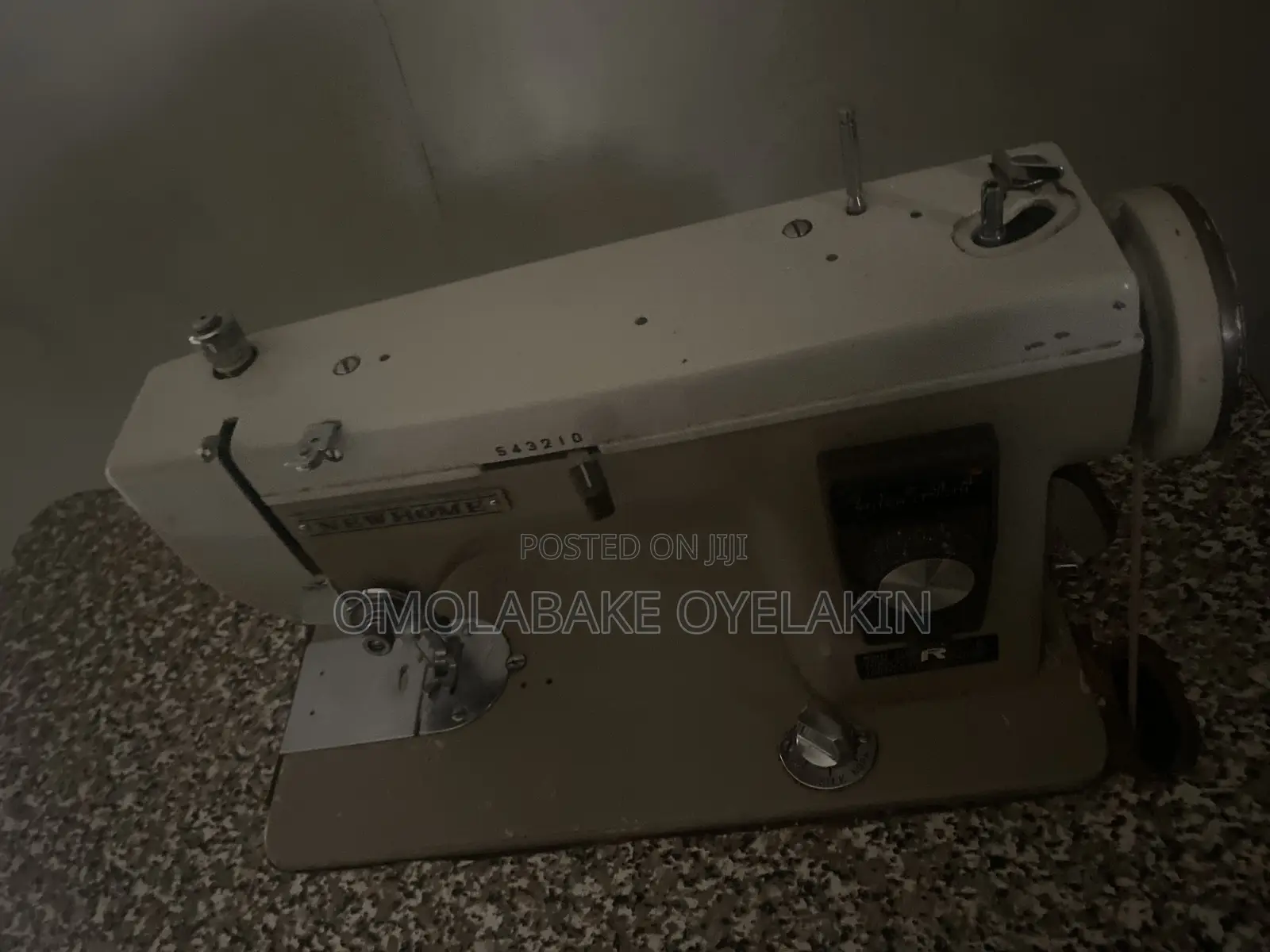Vintage New Home Straight Zigzag Sewing Machine- Buttonhole Function