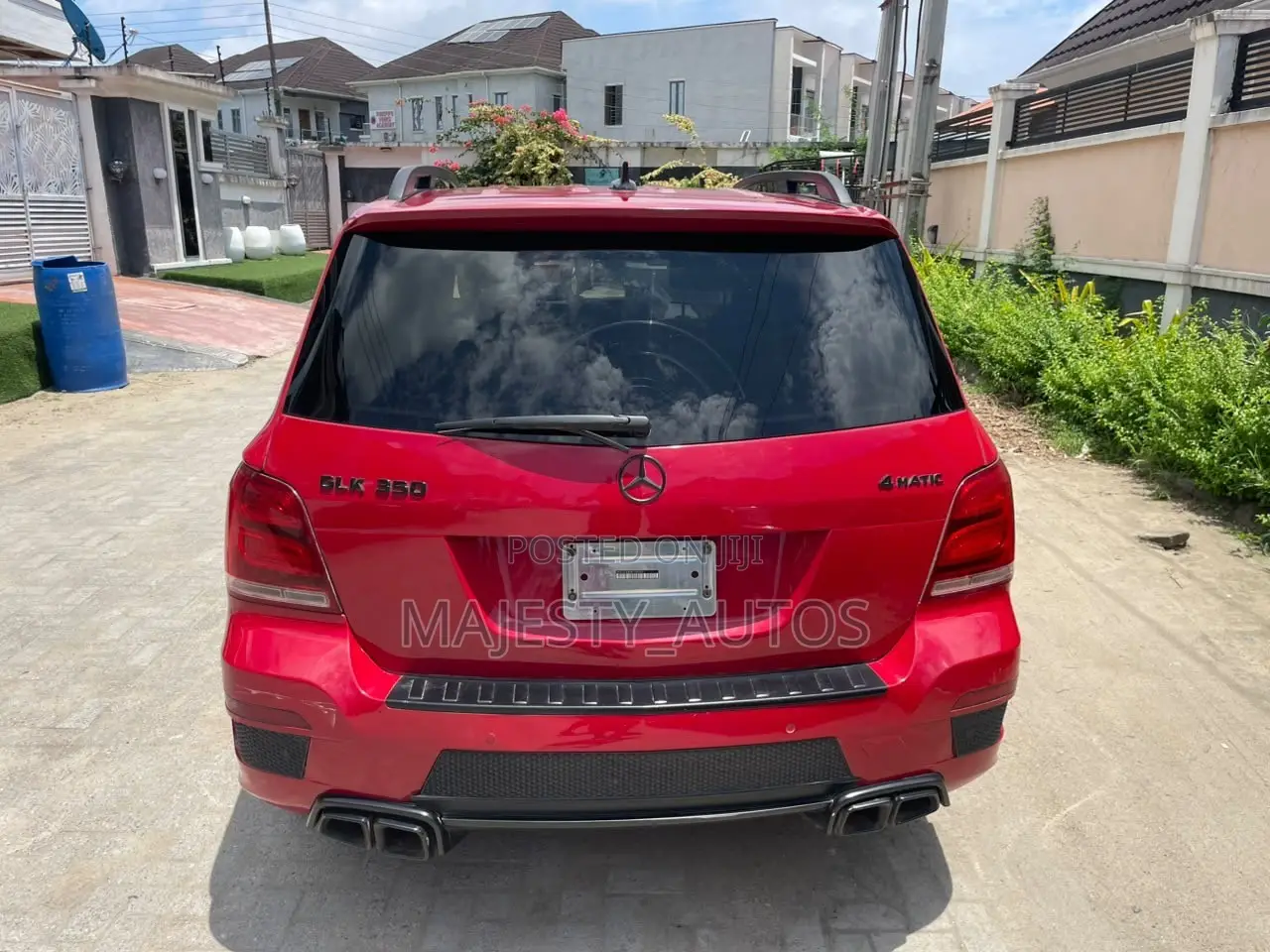 Mercedes-Benz GLK-Class 2014 Red