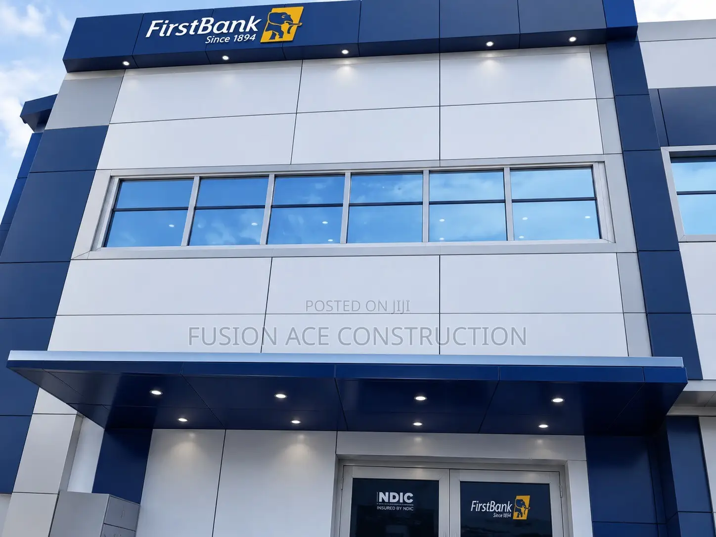 Bank Alucoboard Cladding