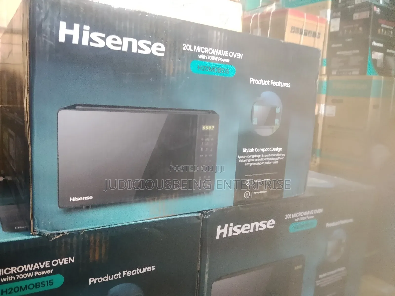 Brand New Hisense 20L Microwave Oven With 700W Power